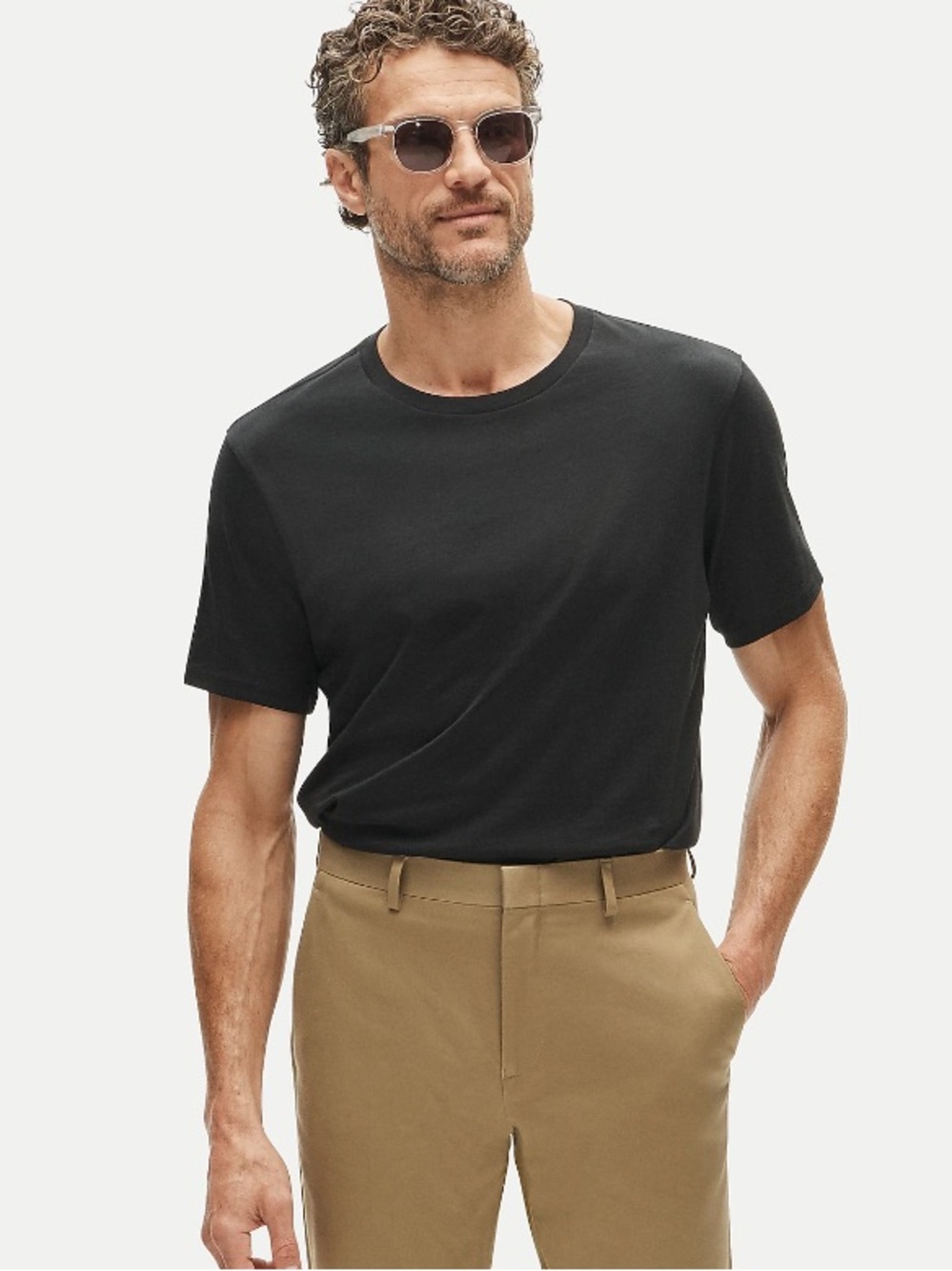 J crew black Pima cotton T-shirt